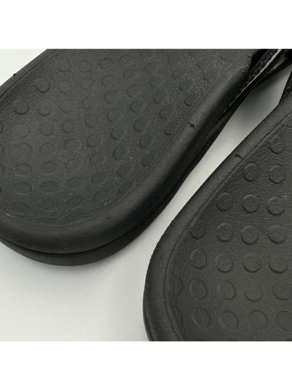 Vionic Tide II Toe Post Sandals Women's Size 8 US Black Flip Flop Slip On - Picture 12 of 13
